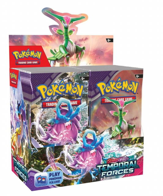 POKÉMON TCG Scarlet & Violet 5 Temporal Forces Booster Box