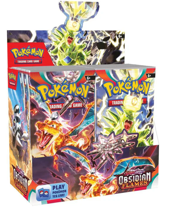 Scarlet & Violet 3 Obsidian Flames Booster Box POKEMON TCG