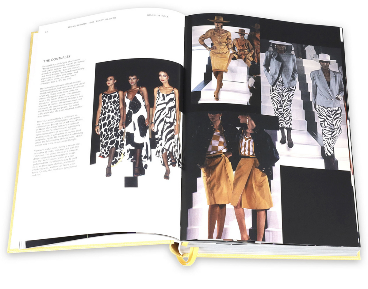 Versace Catwalk By Tim Blanks Hardcover