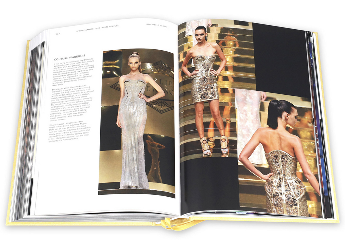 Versace Catwalk By Tim Blanks Hardcover