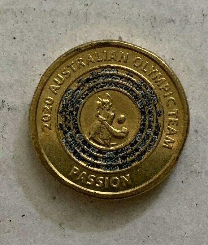 2020 Australian $2 Coin - Australian Olympic Team - Passion
