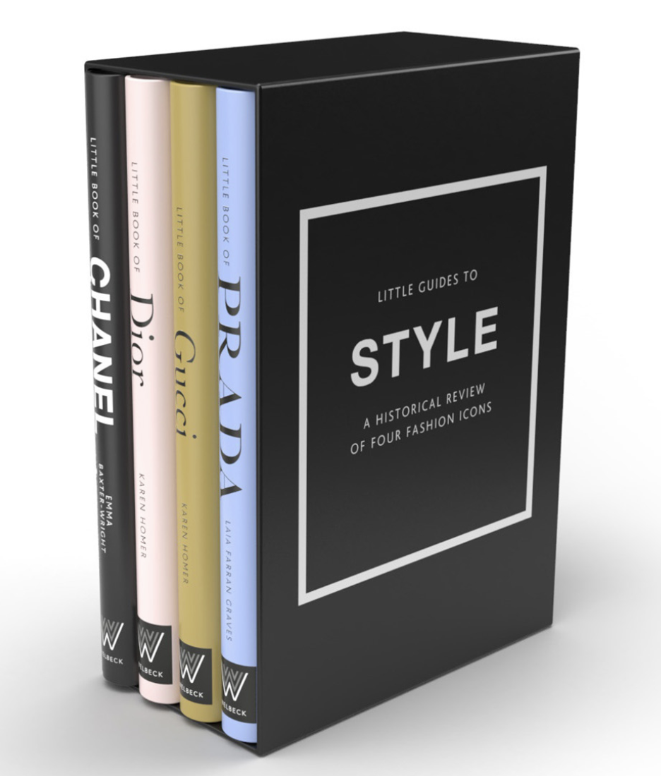 Little Box of Style Hardcover 4-Book Set - Chanel, Dior, Gucci & Prada by Emma