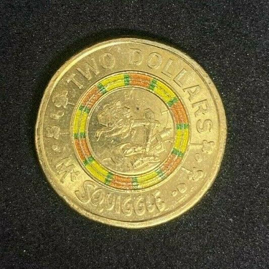2019 Australia - Mr Squiggle & Friends “Bill” $2 Two Dollar Coin